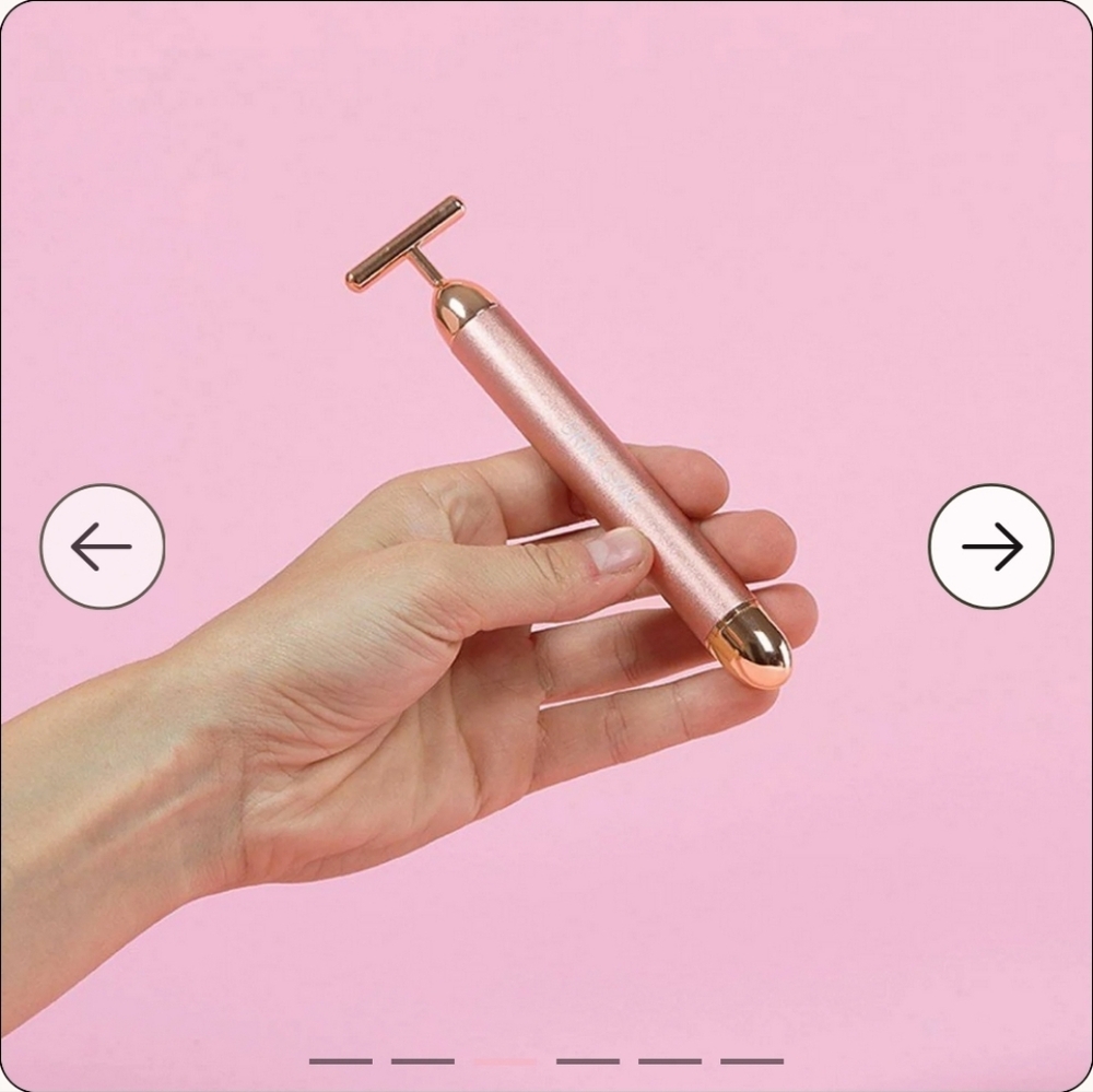 Skin Gym Beauty Lifter Vibrating T-Bar - Picture 2 of 6